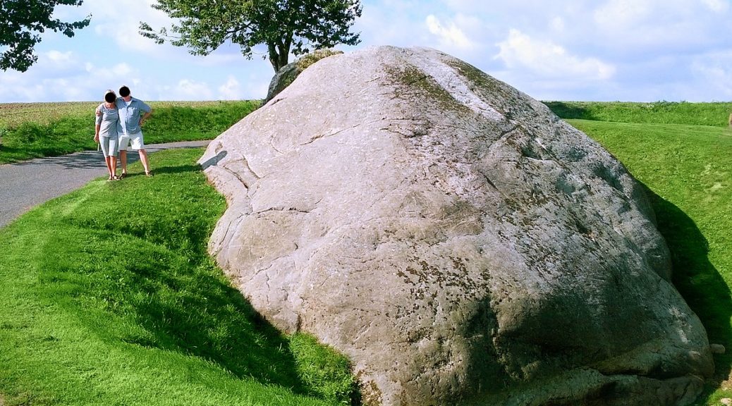 The Hesselager Rock. Denmark's Largest Rock. Photo: