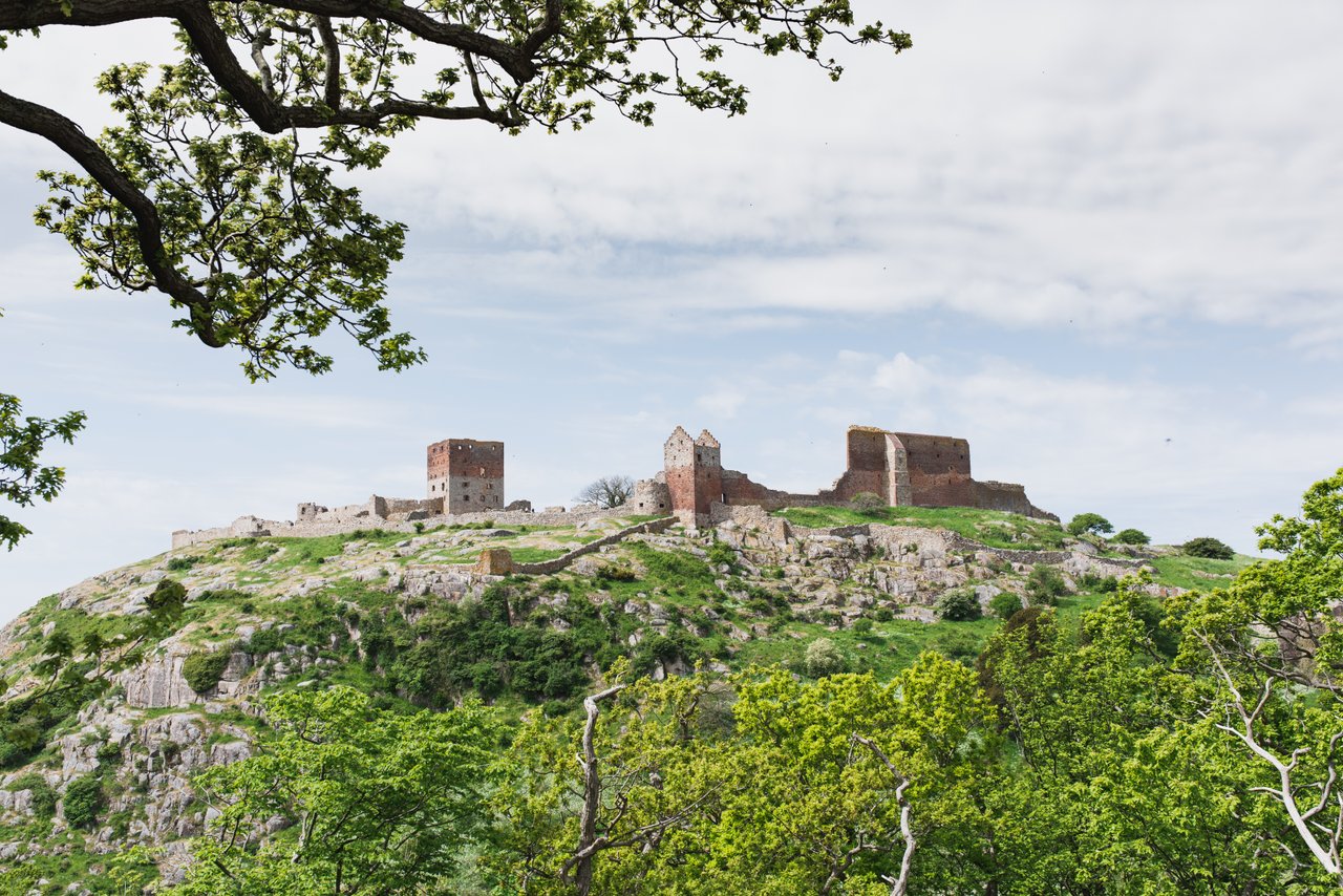 Castle ruins in Denmark also exemplify romantic stories